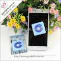 promotional gift phone decorations/sticky microfiber screen cleaner/adhesive mobile phone cleaner